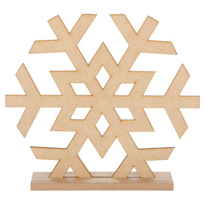 Art.492 Copo De Nieve Con Base Madera