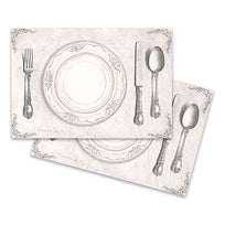 Art.4929 Mantel Individual de Papel Plato