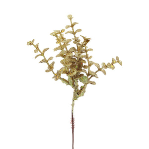 Art.5043 Pick De Navidad Eucalipto Diamantado