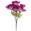 Fantasías Miguel Art.5783 Bush Rosas Con Organza X6 34.5cm 1pz Morado