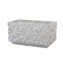 Art.591 Maceta Grecas Rectangular De Cemento