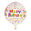 Fantasías Miguel Art.6003 Globo 4D Happy Birthday 40cm 1pz Multi-Color