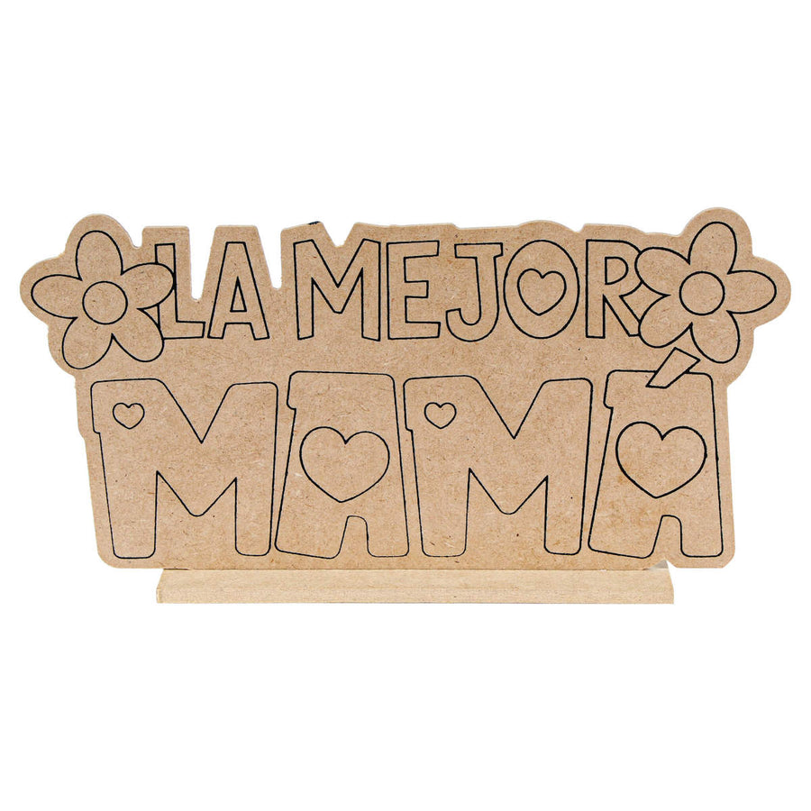 Art.6156 Let La Mejor Mama 11x23x4cm
