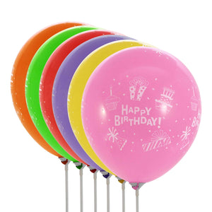 Art.6276 Globo Impreso Happy Birthday