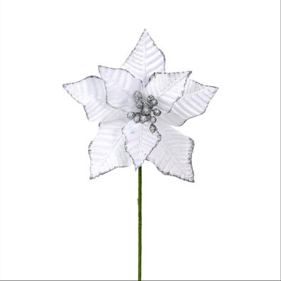 Fantasías Miguel Art.6396 Vara Flor Nochebuena Fina 52cm 1pz