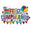 Fantasías Miguel Art.6777 Letrero Feliz Cumpleaños 45x68cm 1pz Multi-Color