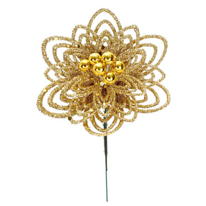 Art.6823 Pick Flor Navidad 16cm