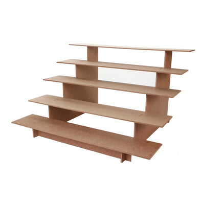 Fantasías Miguel Art.6885 Base Escalera 5 Niveles Madera 34.5x60x52cm 1pz