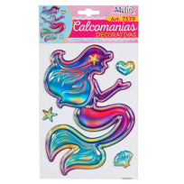 Art.7579 Calcomanía Decorativa Sirena Globo