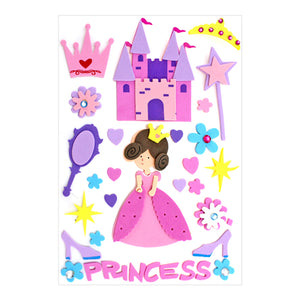 Art.7668 Calcomanía Fomi Princesa