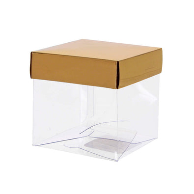 Fantasías Miguel Art.8005 Caja Pvc Con Tapa Metalizada 5.5x5.8cm 1pz