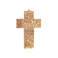 Art.8211 Cruz Chica Padre Nuestro Calada
