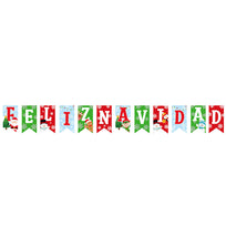 Art.8226 Banderín Feliz Navidad