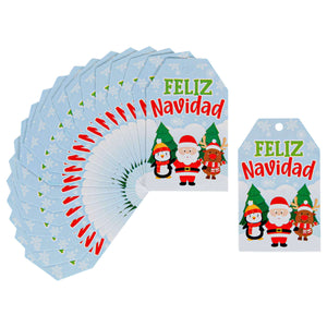 Art.8251 Tarjeta Rectangular Feliz Navidad