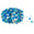 Fantasías Miguel Art.8332 Lentejuela Mixta Círculo/Estrella 15g 1pz Azul