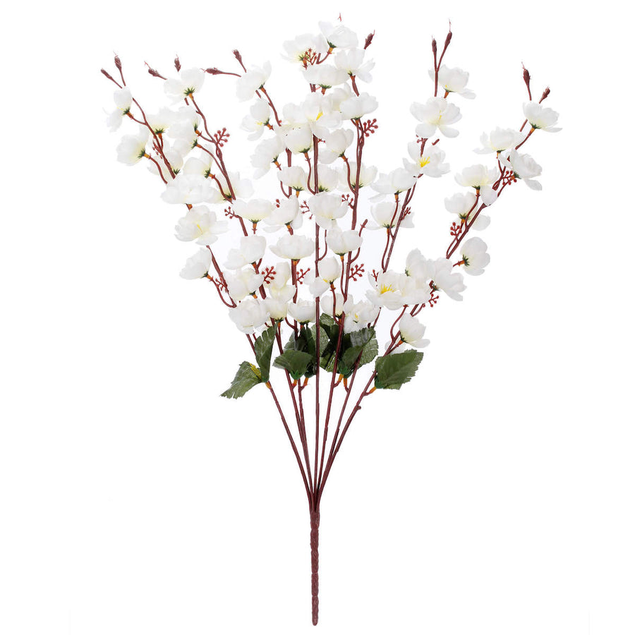 Art.8441 Ramo Fino Flor Durazno x7
