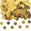 Fantasías Miguel Art.8602 Confetti Metálizado 1cm 30g Oro