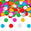 Fantasías Miguel Art.8613 Confetti Metálizado 2cm 30g Multi-Color