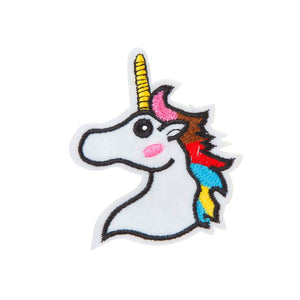 Art.8618 Aplicación Bordada Para Planchar Unicornio