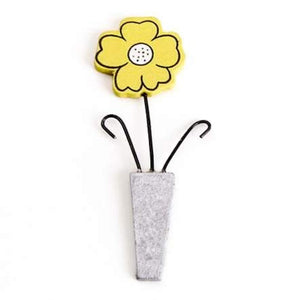 Art.8665 Figura De Flor Con Base