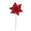 Fantasías Miguel Art.9848 Flor De Nochebuena Diamantada 61cm 1pz Rojo