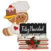 Fantasías Miguel Art.6493 Pick Navideño Cerezas 20cm 1pz