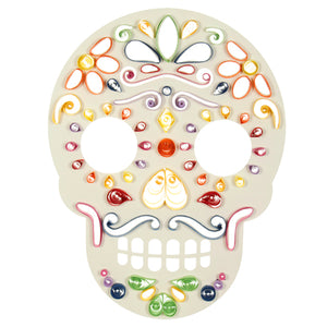Calavera Calada Con Filigrana