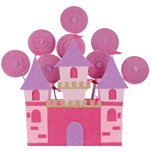 Adorno Castillo Con Paletas