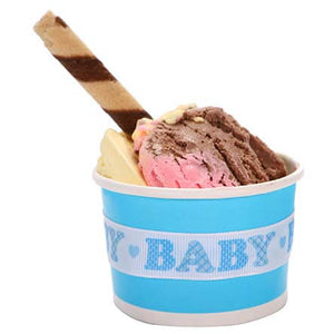 Vasito Azul Baby Con Helado