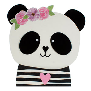 Oso Panda Con Flores