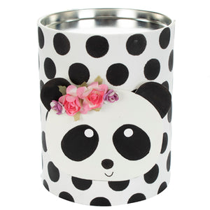Cilindro Panda Con Puntos
