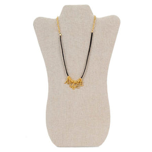 Collar De Cordón Con Nombre