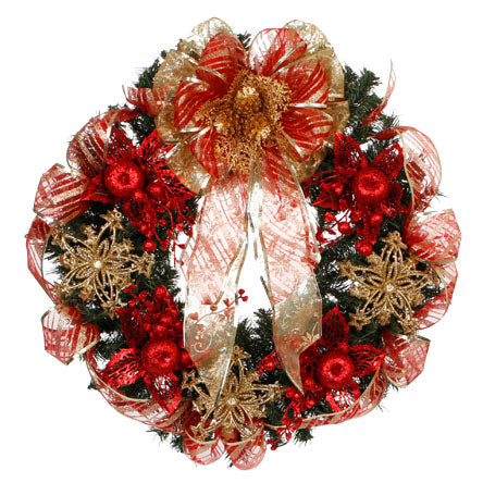Corona Con Ornamento Estrella Diamantado