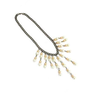 Collar Vintage Con Perlas