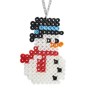 Collar Con Muñeco De Nieve
