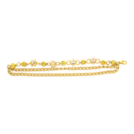 Pulsera Con Dije Hexágono