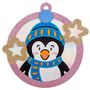 Esfera Personaje Navideño Pingüino