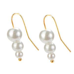 Aretes Tres Perlas