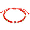 Fantasías Miguel Clave:EZ365 Pulsera Tejida Ojito Rojo