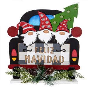 Camioneta Duendes Feliz Navidad