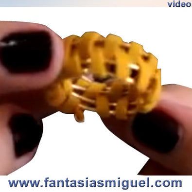 Fantasías Miguel Clave:HB017 Anillos Con Alambre