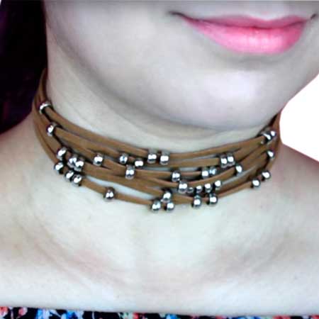 Como Hacer Un Collar Choker
