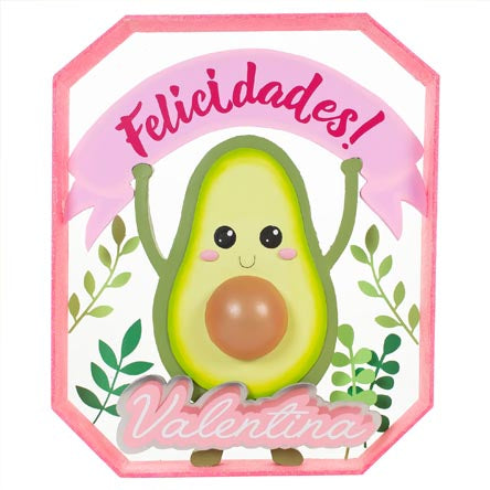 Adorno Aguacate Felicidades