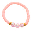 Fantasías Miguel Clave:IP2077 Pulsera Rosa Xv Años Heishi