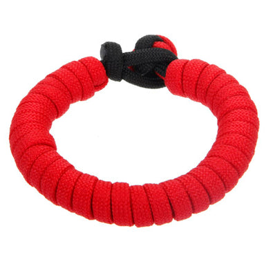 Fantasías Miguel Clave:IZ76 Pulsera De Cordón Paracaídas Rojo/Negro