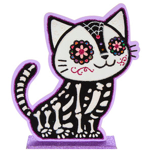 Gatito Blanco/Morado