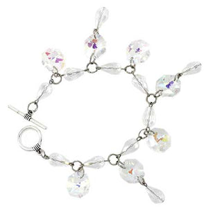 Pulsera Vintage Con Cristales