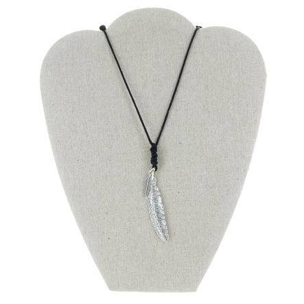 Collar Con Dije Pluma