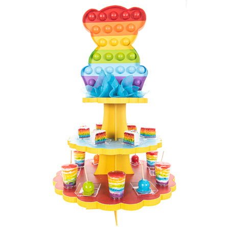 Despachador De Postres Con Osito Multicolor