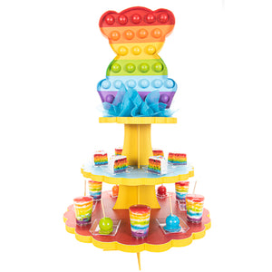 Despachador De Postres Con Osito Multicolor